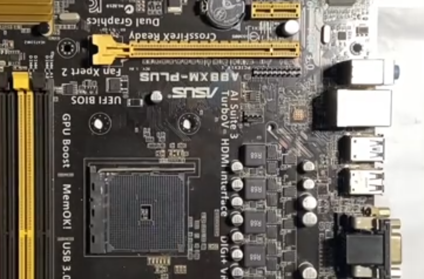 華碩H410M-K主板不開機(jī)維修過程 技術(shù)資訊 第1張
